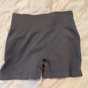 Gray Spandex Shorts